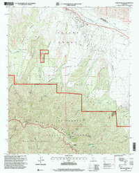 Peak Mountain 1995 topographic map thumbnail