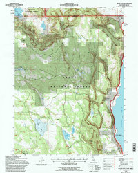 Pease Flat 1993 topographic map thumbnail