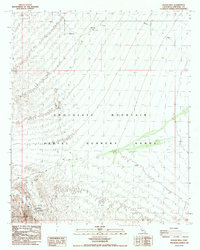 Pegleg Well 1988 topographic map thumbnail