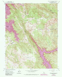 Penon Blanco Peak 1962 topographic map thumbnail