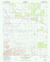 Pentland 1953 topographic map thumbnail