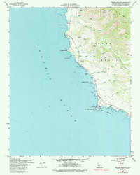 Piedras Blancas 1959 topographic map thumbnail