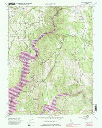Pilot Hill 1954 topographic map thumbnail