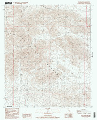 Pilot Mountain 1986 topographic map thumbnail