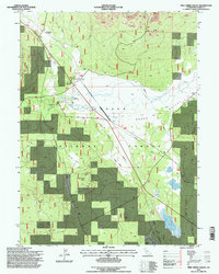 Pine Creek Valley 1995 topographic map thumbnail