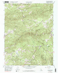 Pine Grove 1948 topographic map thumbnail