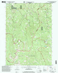 Polar Bear Mountain 1996 topographic map thumbnail