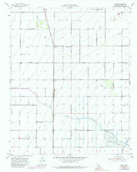 Pond 1953 topographic map thumbnail