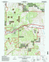 Portola 1994 topographic map thumbnail