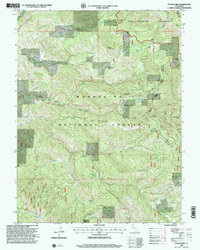 Potato Hill 1996 topographic map thumbnail