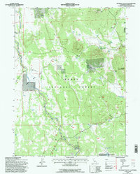 Pothole Valley 1993 topographic map thumbnail