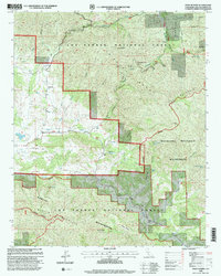 Pozo Summit 1995 topographic map thumbnail