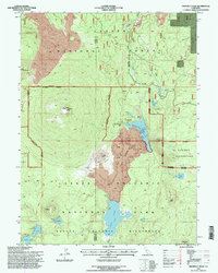Prospect Peak 1995 topographic map thumbnail