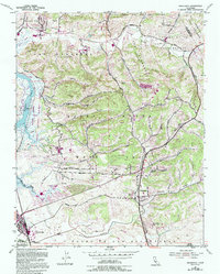 Prunedale 1954 topographic map thumbnail