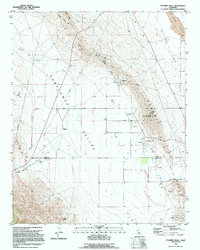 Pyramid Hills 1994 topographic map thumbnail