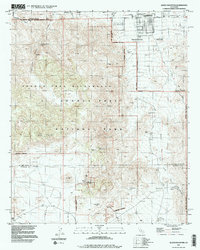 Queen Mountain 1995 topographic map thumbnail