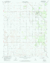 Raisin 1963 topographic map thumbnail