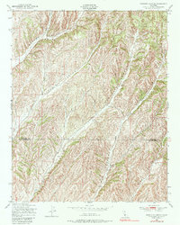 Ranchito Canyon 1948 topographic map thumbnail