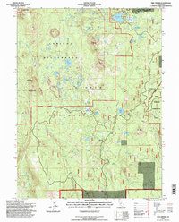 Red Cinder 1995 topographic map preview