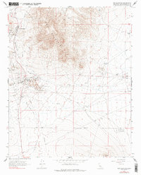 Red Mountain 1967 topographic map thumbnail