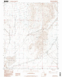 Red Pass Lake 1996 topographic map thumbnail