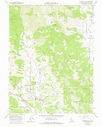 Redwood Valley 1960 topographic map thumbnail