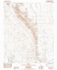 Resting Spring 1983 topographic map thumbnail