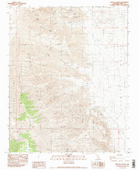 Revenue Canyon 1982 topographic map thumbnail
