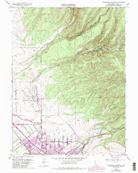Richardson Springs 1951 topographic map thumbnail