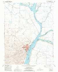 Rio Vista 1978 topographic map thumbnail