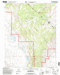 River Spring 1994 topographic map thumbnail