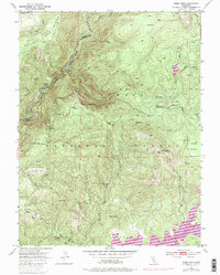 Robbs Peak 1950 topographic map thumbnail