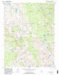 Rockbound Valley 1992 topographic map thumbnail