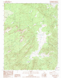 Rockhouse Basin 1987 topographic map thumbnail