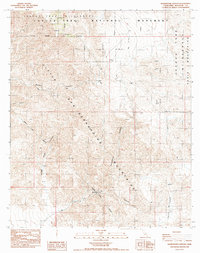Rockhouse Canyon 1988 topographic map thumbnail