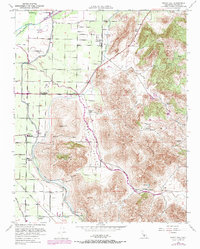 Rocky Hill 1951 topographic map thumbnail