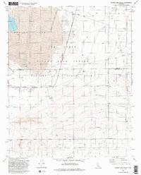 Rogers Lake South 1992 topographic map thumbnail