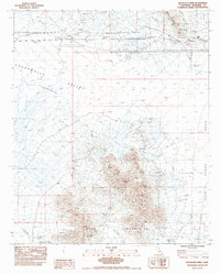 Roosevelt Mine 1983 topographic map thumbnail