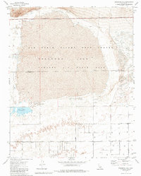 Rosamond Lake 1973 topographic map thumbnail