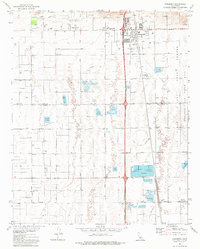 Rosamond 1973 topographic map thumbnail