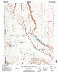 Rovana 1994 topographic map thumbnail