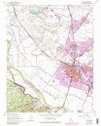 Salinas 1947 topographic map thumbnail