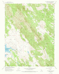 Salt Spring Valley 1962 topographic map thumbnail
