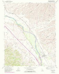 San Ardo 1967 topographic map thumbnail