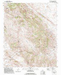 Tent Hills 1994 topographic map thumbnail