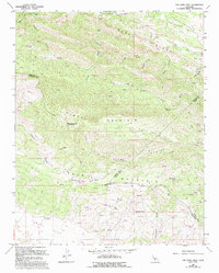 The Dark Hole 1961 topographic map thumbnail