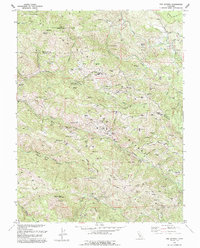 The Geysers 1993 topographic map thumbnail