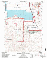 The Panhandle 1993 topographic map thumbnail
