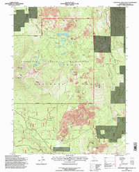Thousand Lakes Valley 1995 topographic map thumbnail