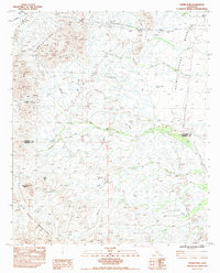 Thumb Peak 1983 topographic map thumbnail